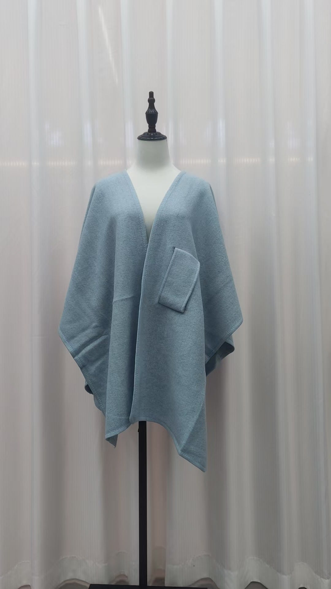 Cape châle à nouer pour femme – photo 26
