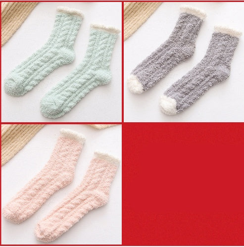 Chaussettes douces et chaudes pour femme – photo 2