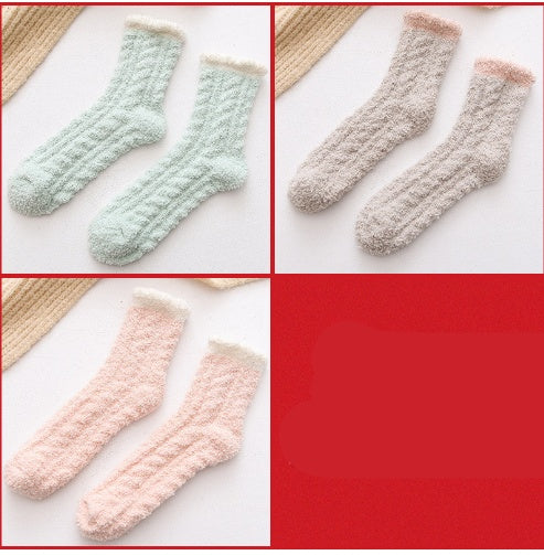 Chaussettes douces et chaudes pour femme – photo 3