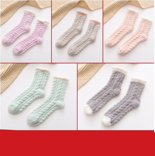 Chaussettes douces et chaudes pour femme – photo 11