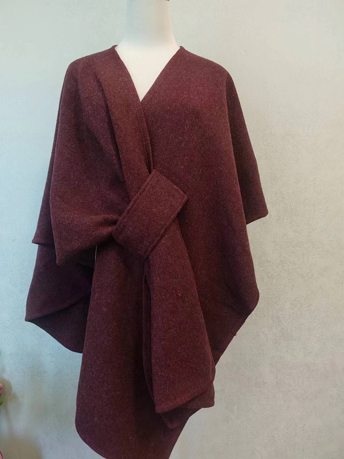 Cape châle à nouer pour femme – photo 9