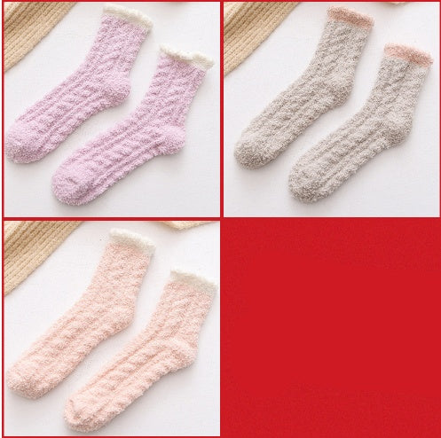 Chaussettes douces et chaudes pour femme – photo 7