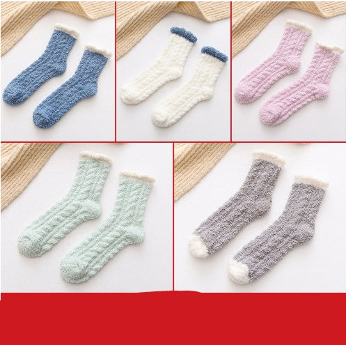 Chaussettes douces et chaudes pour femme – photo 12