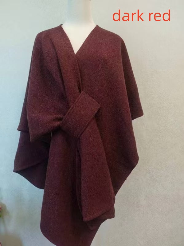 Cape châle à nouer pour femme – photo 17
