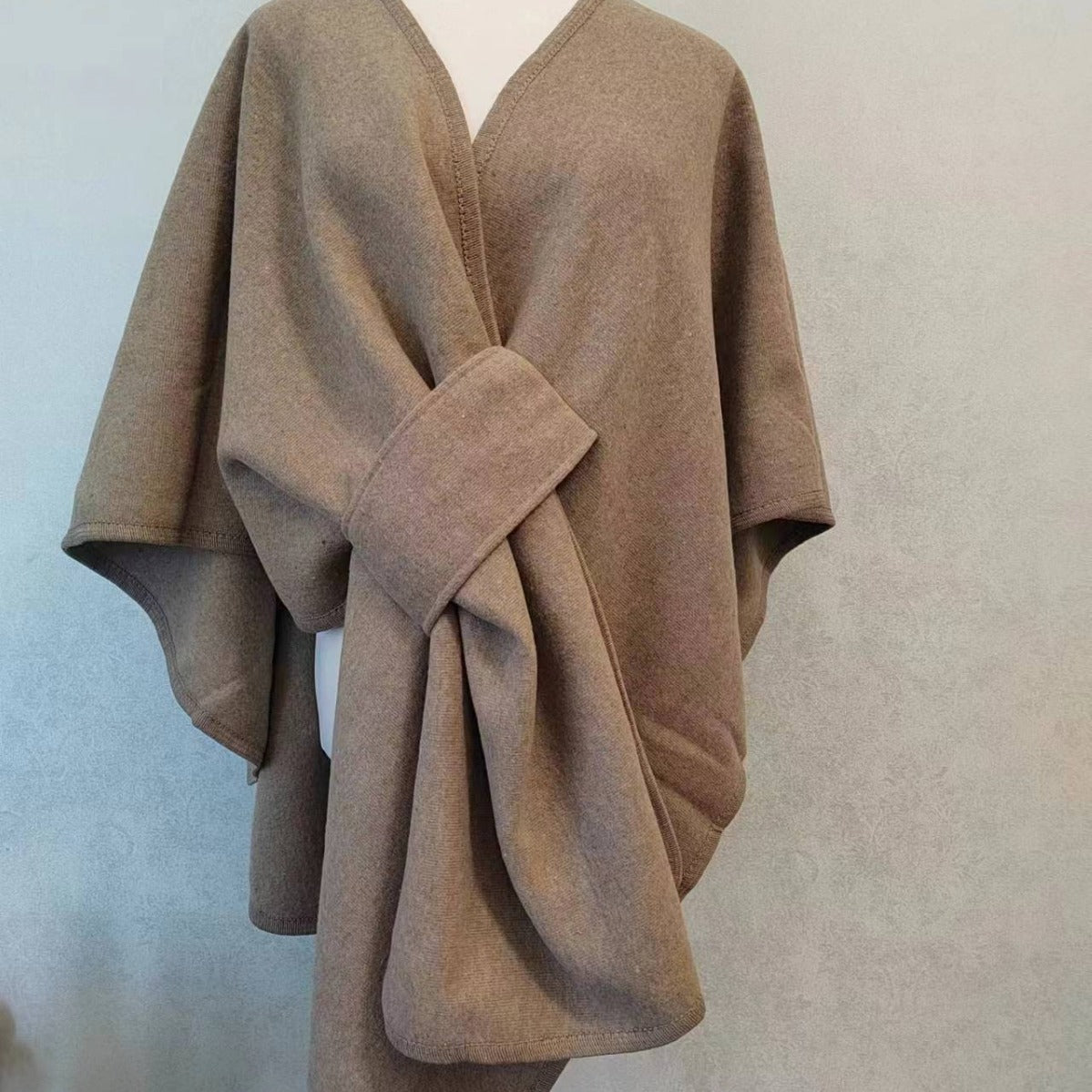 Cape châle à nouer pour femme – photo 6