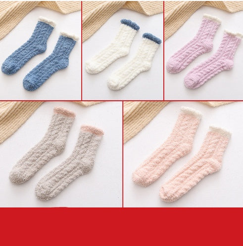 Chaussettes douces et chaudes pour femme – photo 4