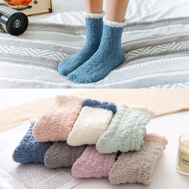 Chaussettes douces et chaudes pour femme – photo 1