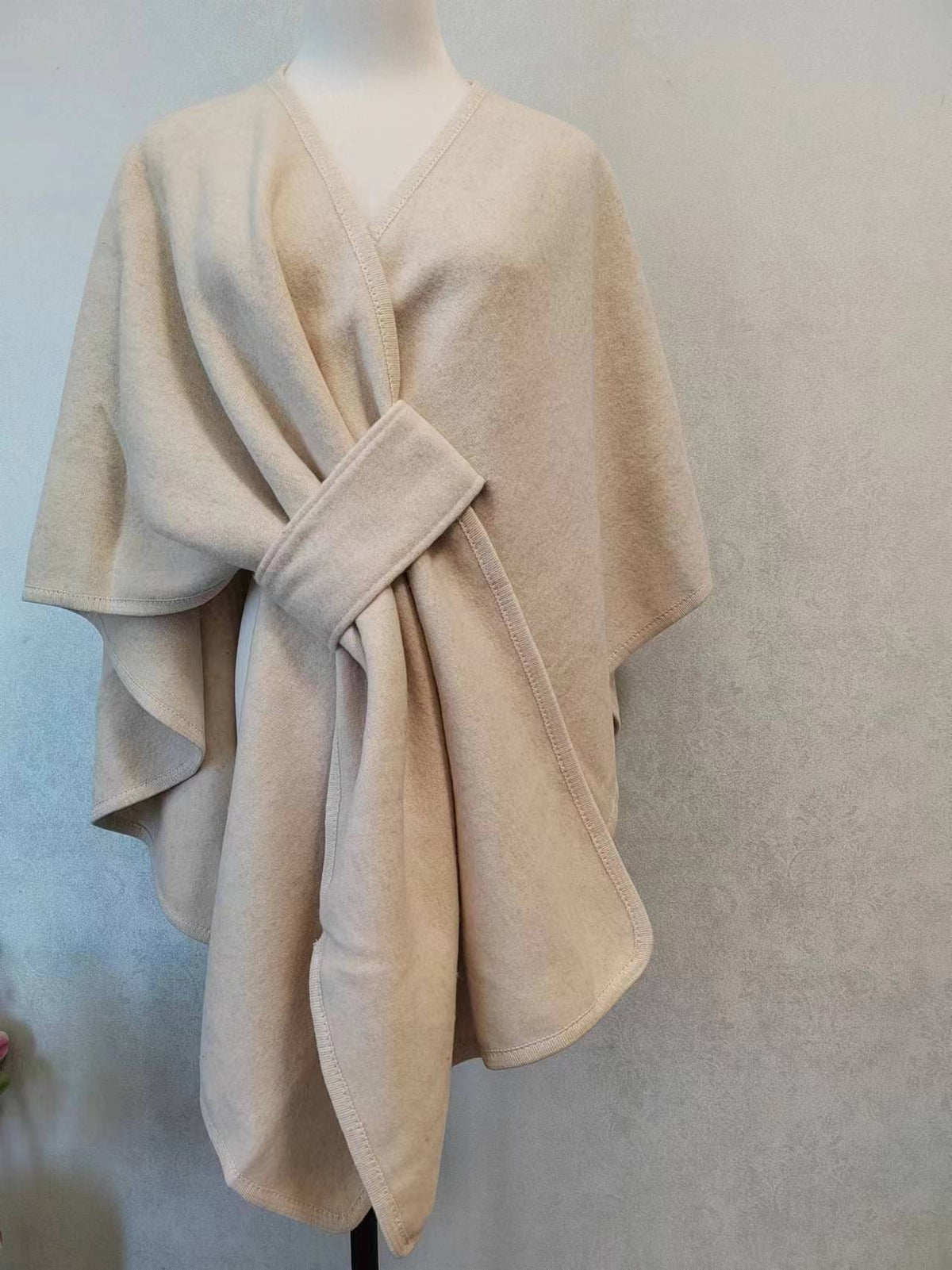 Cape châle à nouer pour femme – photo 5